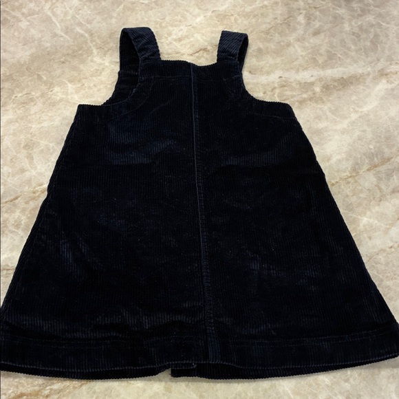 Crewcuts Navy Blue Corduroy Girls Jumper - Picture 3 of 3